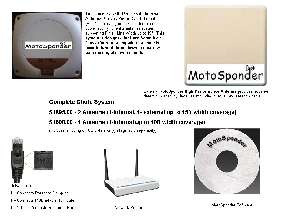 MotoSponder Transponder / RFID Scoring Systems